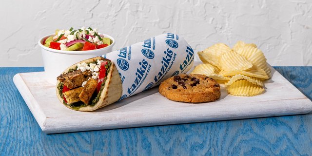 Chicken Basil Pesto Gyro