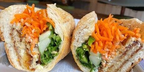 Fried Crab Cake Bánh Mì