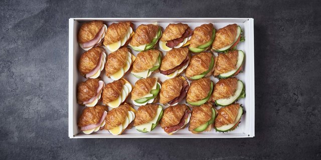 Mini Croissant Breakfast Sandwiches