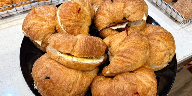 Assorted Breakfast Sandwiches Platter