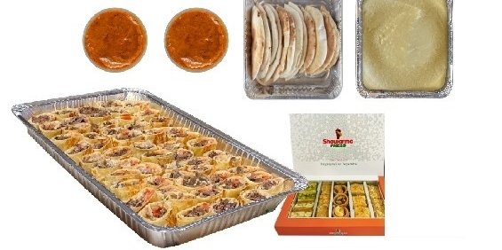 Medium Shawarma Wrap Buffet