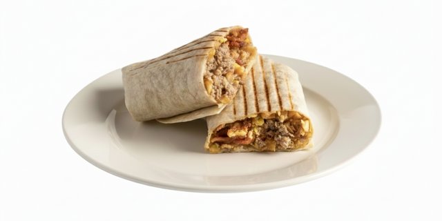 Pigs In A Blanket Breakfast Burrito