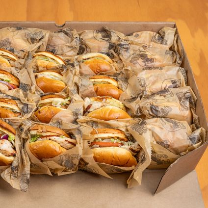 Grilled Chicken Sandwiches Tray