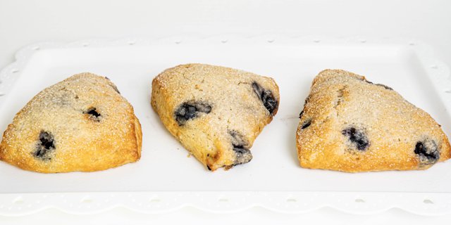 Single Blueberry Scone