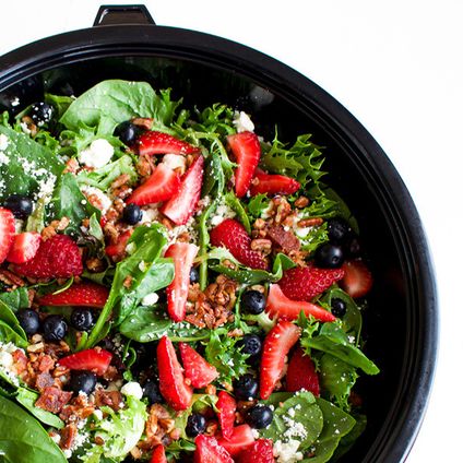 Strawberry Spinach Salad