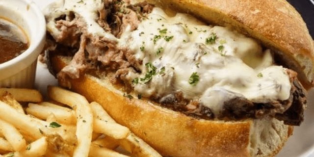 Shaved Smoked Ribeye Sandwich Platter
