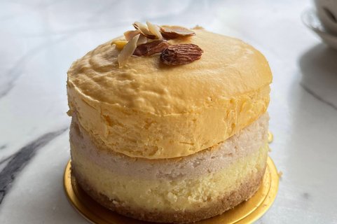 Mango Guava Cheesecake