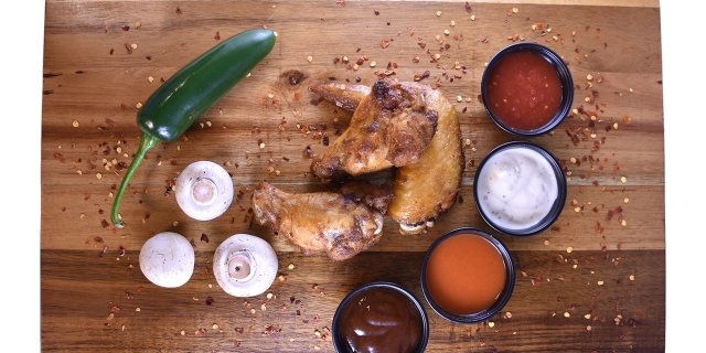 BBQ Wings Tray