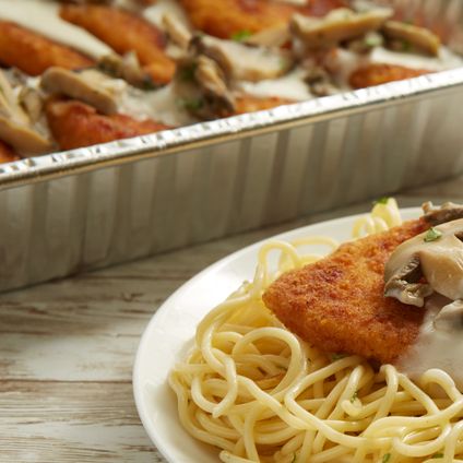Creamy Garlic Mushroom Chicken