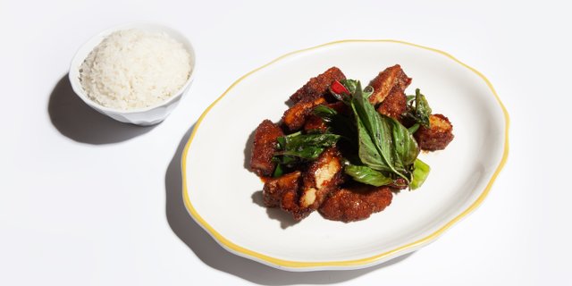 Crispy Chicken Basil