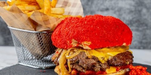 Flamin' Rodeo Burger