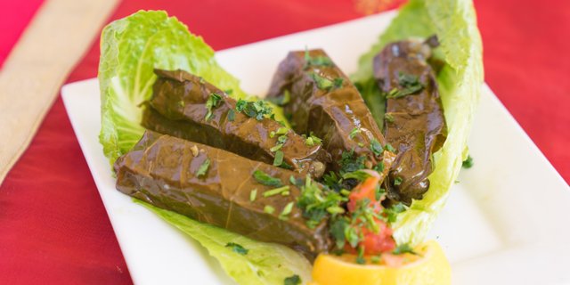 Stuffed Grape Leaves