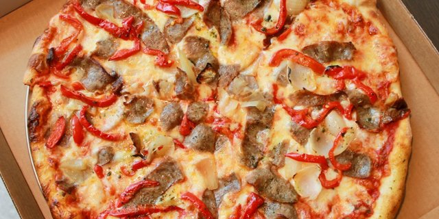 Sausage & Peppers Pizza