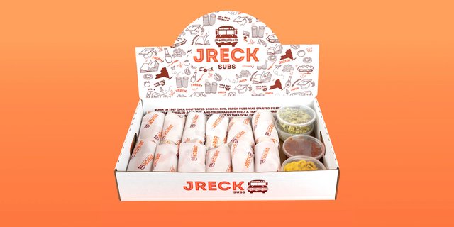 6 Sub Catering Box