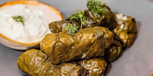 Dolmades (Grape Leaves)