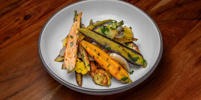 Roasted Seasonal Vegetables Pan