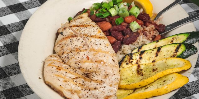 Grilled Tilapia Plate