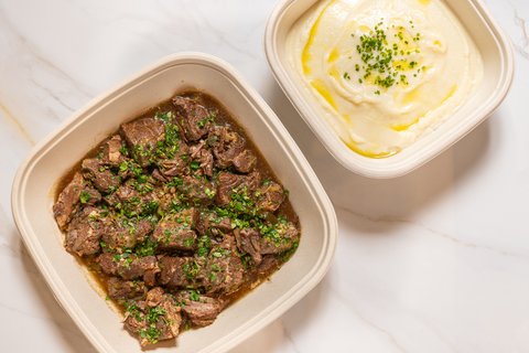 Braised Boneless Short Ribs Entree