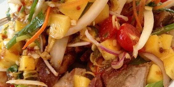 Vegetarian Duck Salad