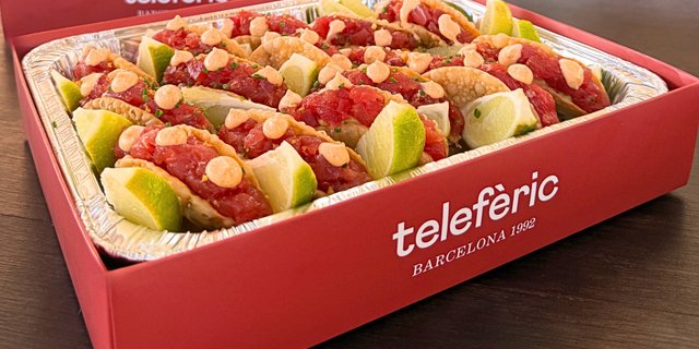 Tuna Tacos Tray