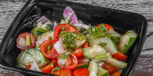 Tomato Cucumber Salad