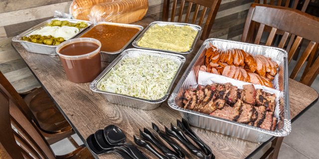 BBQ Small Packages 2 Meats 3 Sides