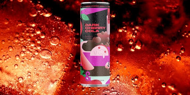 &soda Dark Cherry Cola