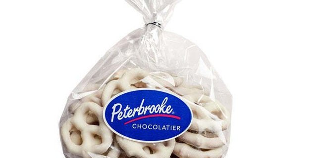 Hand-Dipped White Chocolate Pretzel Twists