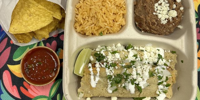 Fresh Heirloom Tamale Lunch