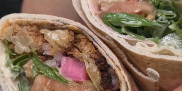 Gluten-Free Cauliflower Wrap