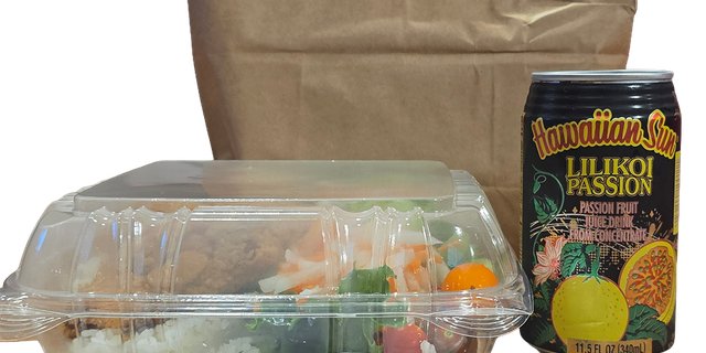 Mochiko Chix Plate Bagged Lunch