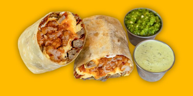 Bacon & Sausage Burrito