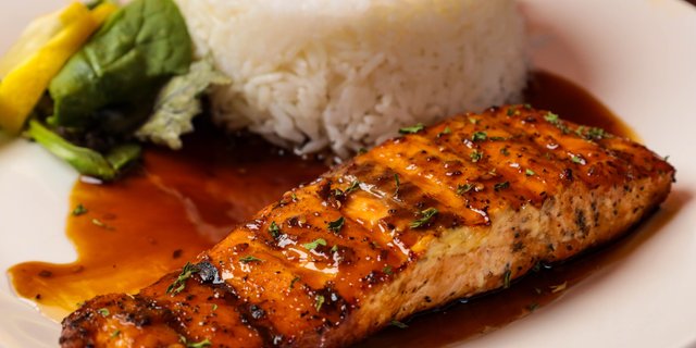 Honey Glazed Salmon