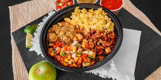 Pork Chile Verde Bowl