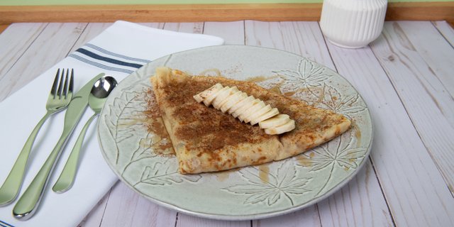 French Toast & Banana Crepe