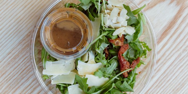 Individual Italian Arugula Salad