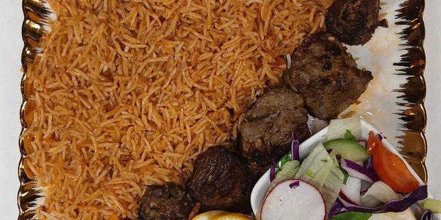 Lamb Kebab Platter