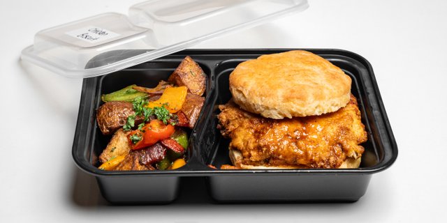 Fried Chicken Buttermilk Biscuit