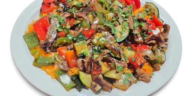 Arroz a la Mexicana Steak