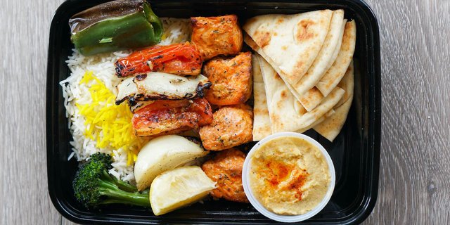 Salmon Boxed Lunch