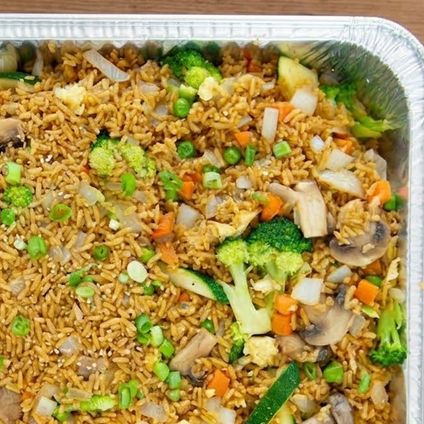 Vegetable Fried Rice Party Tray