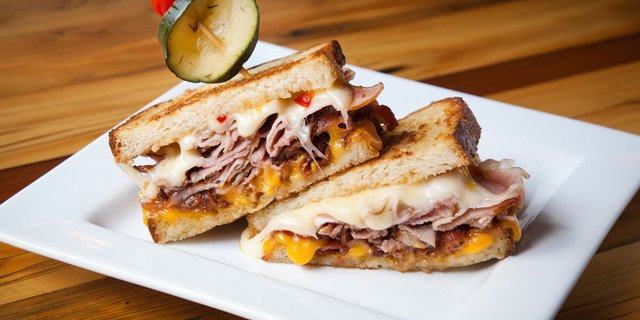 Spicy 2 Pork & Cheese Sandwich