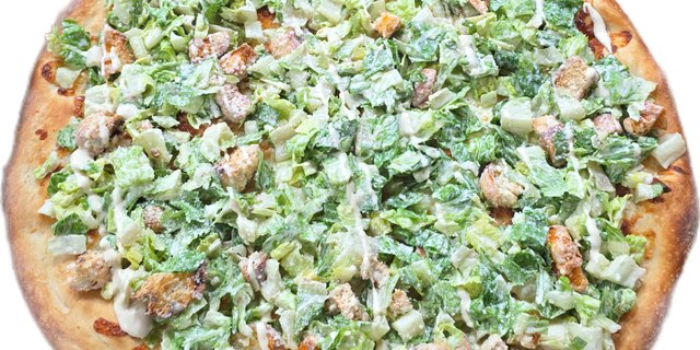 Caesar Salad Pizza