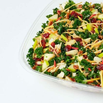 Kale & Apple Rainbow Salad