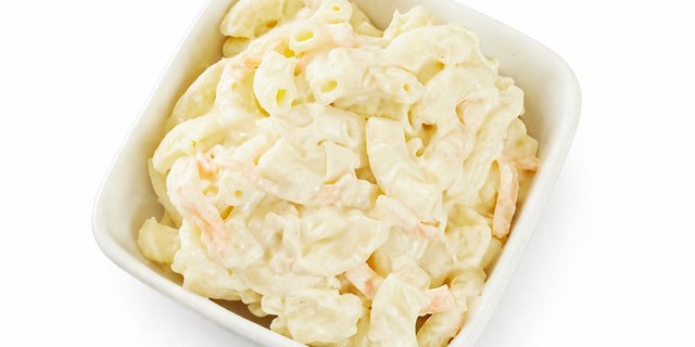 Scoop of Macaroni Salad