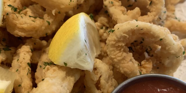 Fried Calamari Pan