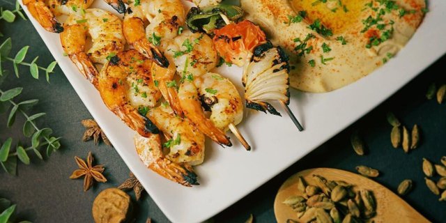 Shrimp Kabob Boxed Lunch