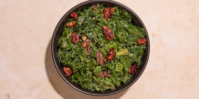 Pecan Kale Caesar Salad