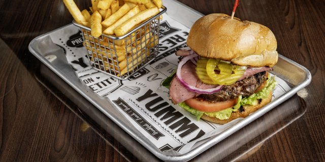 Pastrami Beef Burger