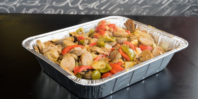 Sausage, Peppers & Onions